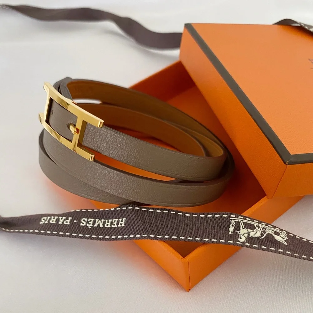 Hermes Hapi 3 Bracelet Medium Model, T1 - Picture 14 of 15